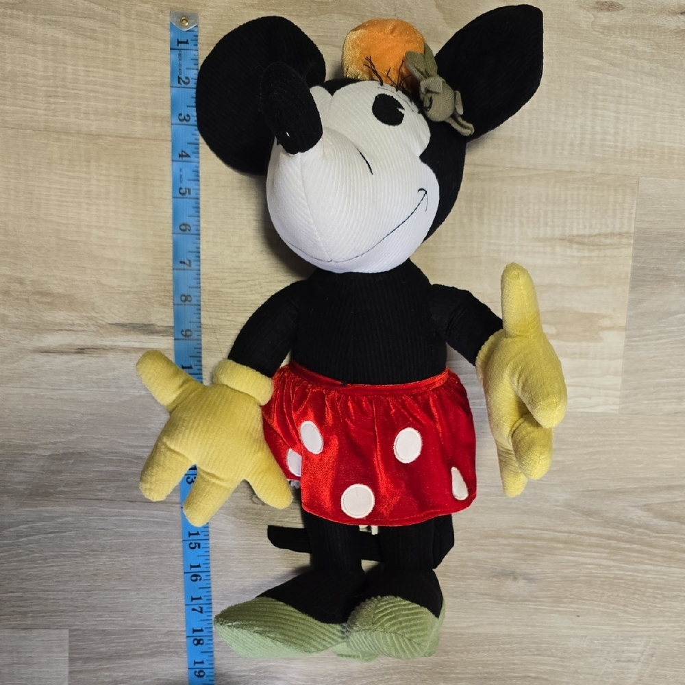 Authentic Disney Store Exclusive Minnie Mouse Posable 18" Plush | Vintage